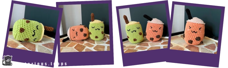 Wanna hook up your own lil' boba / bubble tea amigurumi? This free beginner-friendly crochet pattern is for you! Super easy, super cute & customizable flavors!