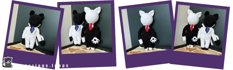 Something edgy for Halloween? Grab your hook and use this free intermediate crochet pattern to make a unique Slendercat amigurumi based on the one and only Slenderman.